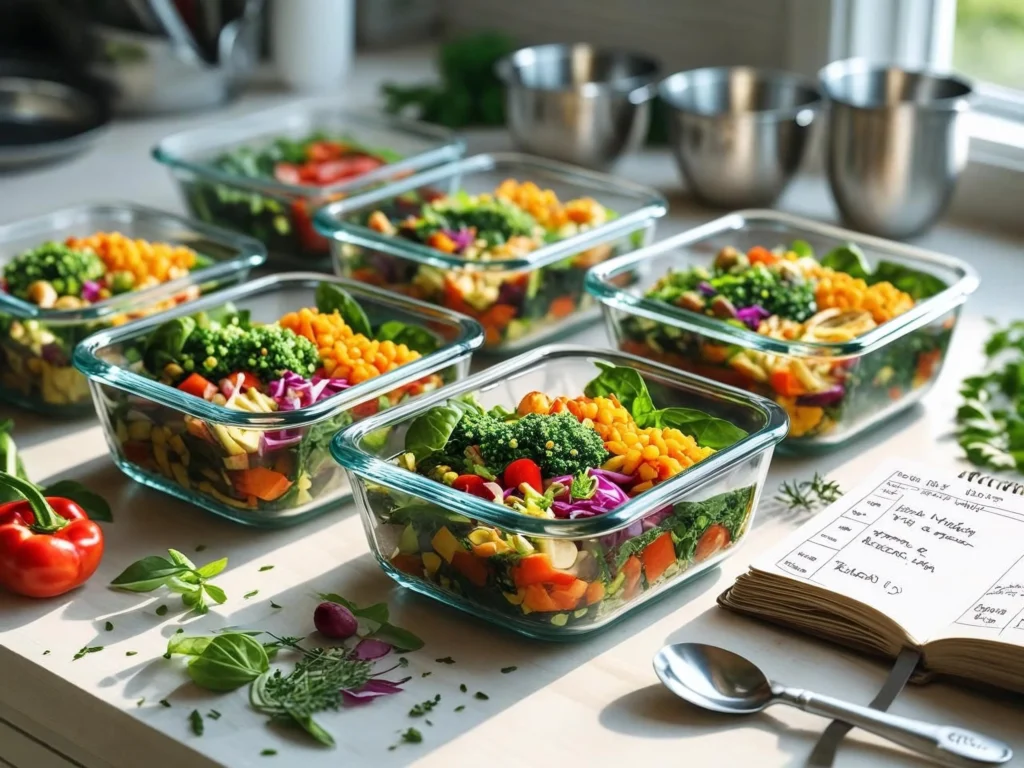 Best weight loss diet plan for women meal prep containers with pre-portioned healthy meals for weekly weight loss success
